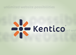 This is a sample video displaying scrolling Kentico logo on green background. The video is in Apple QuickTime (.mov) format.